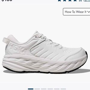 Hoka Women’s Bondi SR Running Shoes - WHITE